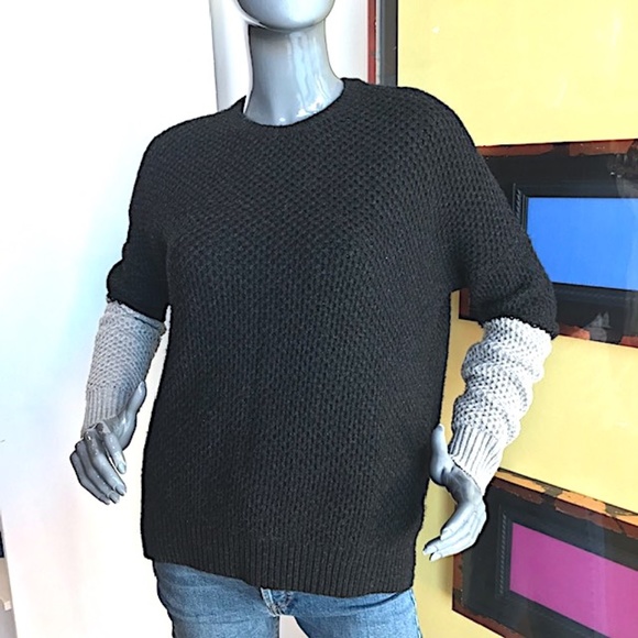 VINCE Wool/Yak Blend Honeycomb Stitch Pullover NWOT/ sz: XS - Picture 6 of 11